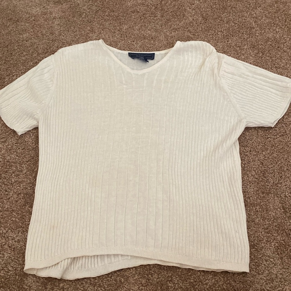 Vintage norton mcnaughton short cream sleeve